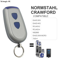 20 шт. 100% совместимый с Normsthal CRAWFORD RCU433-2/EA433 2KS/4KS/RCU433-4/N002800 пульт дистанционного управления гаражом для открывания ворот