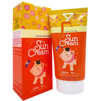 Elizavecca Крем для лица солнцезащитный с коллагеном защита кожи и уход Milky Piggy Sun Cream SPF50+ PA+++ 50 мл 