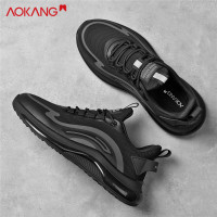 奧康休閒運動鞋男鞋秋季新款男士網面減震跑步鞋男透氣鞋子男潮鞋