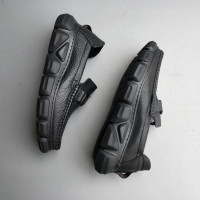 工廠直銷品牌撤櫃網眼豆豆鞋厚底百搭軟底舒適透氣牛皮懶人鞋男鞋