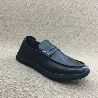 斷碼處理2023春新款真皮男鞋時尚潮流厚底休閒軟底舒適牛皮男單鞋