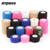 Самоклеящаяся эластичная бандажная лента ANPWOO для оказания первой помощи, медицинское лечение, марлевая лента, аварийная лента для мышц, инструмент для первой помощи