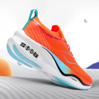 碳板跑鞋男專業馬拉鬆運動鞋夏季網面透氣體育生減震氣墊跑步潮鞋