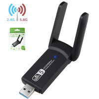 USB 3,0 1200 Мбит/с Wifi адаптер двухдиапазонный 5 ГГц 2,4 ГГц 802.11AC RTL8812BU Wifi антенна донгл сетевая карта для ноутбука и настольного компьютера