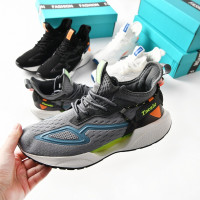 壓軸款！櫃上1500+ EVA超輕大底春 夏男士飛織網面透氣運動休閒鞋