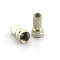 10 шт., разъём для коаксиального кабеля, для ТВ-антенны