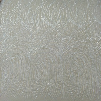 Модная свадебная кружевная ткань с серебряными блестками, кружевное свадебное платье, ширина 130 см, кружево с вышивкой, продажа по ярду