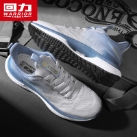 回力夏季男鞋2023新款透氣網面休閒運動鞋百搭爆米花減震跑步潮鞋