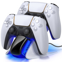 Зарядное устройство BEBONCOOL с двумя контроллерами для PS5