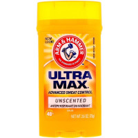 Arm & Hammer, UltraMax Твердый дезодорант-антиперспирант для мужчин, Без запаха, 73 г