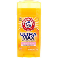 Arm & Hammer, UltraMax Твердый Дезодорант-антиперспирант для женщин, Powder Fresh, 73 г
