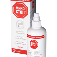 МИКОСТОП спрей дезодорант-антиперспирант для ног Фармтек