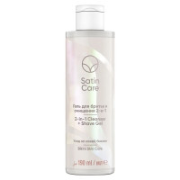 Satin Care Женский гель для бритья и очищения 2в1, 190 мл.