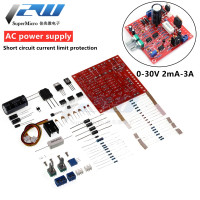 Регулируемый источник питания постоянного тока, 0-30 в, 2MA-3A, защита от короткого замыкания и предельного тока, комплект «сделай сам»