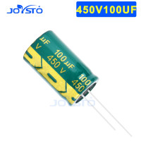 5 шт., высококачественный электролитический конденсатор 100 в, 450 мкФ, 18*30 мм, мкФ, в
