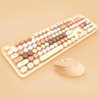 Беспроводная клавиатура 2,4G, цвет в ассортименте