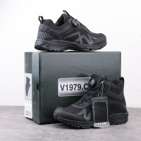 稀缺外貿尾單秋冬款戰術靴男鞋撤櫃旋轉鈕釦登山鞋防滑耐磨戶外鞋