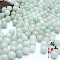 佘太翠玉石珠子16玉珠圆珠 手串项链饰品配件diy 散珠 批发玉珠子