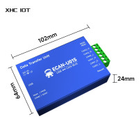 CAN-USB конвертер CAN2.0 отладчик анализатор шины XHCIOT ECAN-U01S CAN-Bus двунаправленный 2-полосный приемчик портативное реле