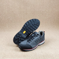 出口德國頭層牛皮V底徒步鞋男女戶外防水登山鞋減震防滑越野跑鞋