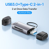 Устройство для чтения карт памяти Baseus USB C и USB3.0 на SD Micro SD, TF, 104 Мб/с