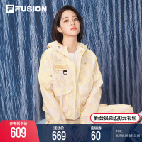 【歐陽娜娜同款】FILA FUSIONFila潮牌秋季梭織潮流上衣薄款外套