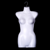 女士前半身模特胸片男士立体衣架撑儿童内衣泳装展示道具汉服衣挂