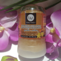 Дезодорант - антиперспирант минеральный Куркума и Карамбола КРИСТАЛЛ U&I ТАЙЛАНД 45г.