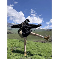 西藏旅遊穿搭夏天冰絲專業防曬衣女款2023新款戶外登山衝鋒衣外套