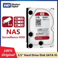 Внутренний жесткий диск Western Digital WD Red NAS, 3 ТБ, 3,5 дюйма, 5400 об/мин, SATA III, 6 ГБ/сек