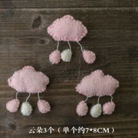 Jane Z Ann новорожденные дети Шерсть Войлок Радуга звезды прекрасные цветы медведь динозавр Рождественская елка студийная съемка декоративные реквизиты