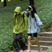 山系戶外衝鋒衣男女春夏新款美式復古夾克情侶寬鬆機能風防曬外套