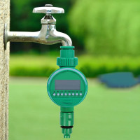 Устройство управления водой с ЖК-дисплеем, автоматический уличный Прочный портативный умный таймер для сада и теплицы