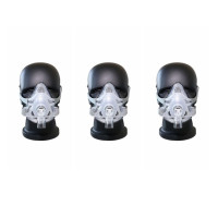 BMC F1A маска для лица против храпа с бесплатным головным убором для CPAP Auto CPAP BiPAP Респиратор Размер S M L храп терапия интерфейс