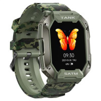 Смарт-часы KOSPET TANK M1 Smartwatch 1,72 ''полный сенсорный экран 5ATM & IP69K водонепроницаемые спортивные прочные часы монитор сердечного ритма умные часы для мужчин