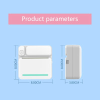 Карманный беспроводной термопринтер C19, 200 точек/дюйм