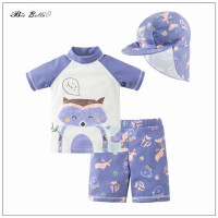 Купальник для маленьких мальчиков, модный мультяшный купальник для детей, детская одежда для купания, наряды для загара, пляжная одежда