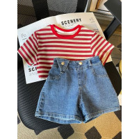 Детские комплекты, мягкие, удобные, симпатичные, живые, свободные, Простые Модные, милые, оригинальные, художественные хлопковые