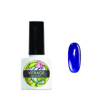 RuNail Professional Гель лак Vitrage витражный морская волна, №4006, 7 мл, для маникюра и педикюра