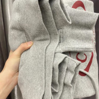 美式oversize灰色連帽運動衫外套女春秋薄款寬鬆韓系慵懶風長袖上衣