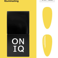 Гель лак желтый, для ногтей, маникюра и педикюра, цветной ONIQ OGP-232