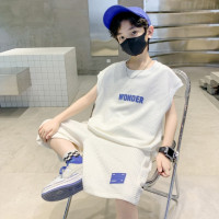 Футболка без рукавов и штаны для мальчиков 5-16 лет