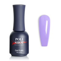 POLISHOT,  Цветной Гель-лак , лак , шеллак для ногтей ,для маникюра ,для педикюра, нежность 2 ,10 мл