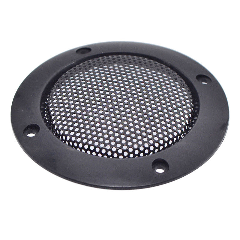 New 1Pair 3 Inch Speaker Grille Cover Loudspeaker Protective Mesh Cover Decoration Circle Speaker Accessories