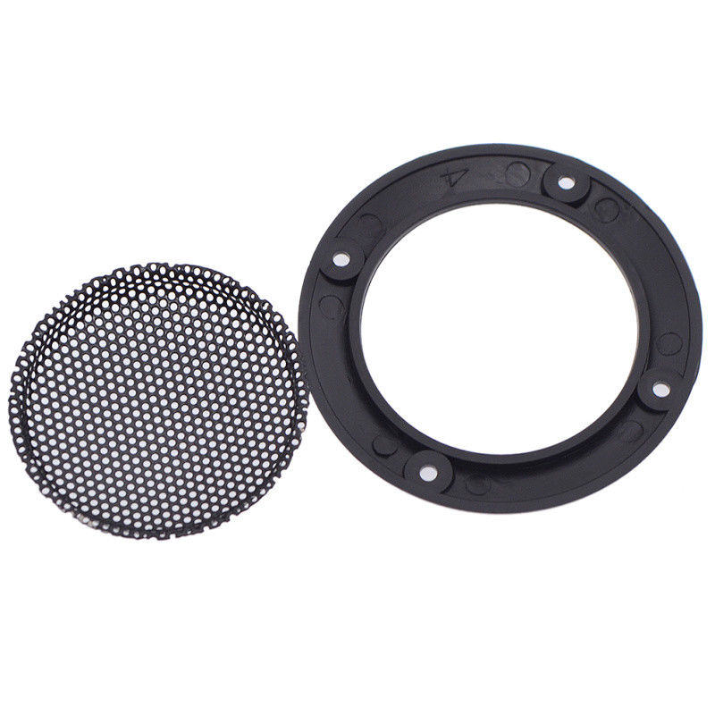 New 1Pair 3 Inch Speaker Grille Cover Loudspeaker Protective Mesh Cover Decoration Circle Speaker Accessories