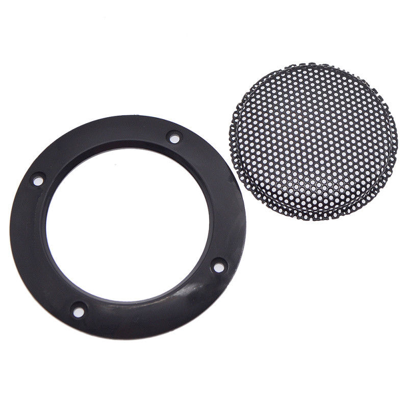 New 1Pair 3 Inch Speaker Grille Cover Loudspeaker Protective Mesh Cover Decoration Circle Speaker Accessories