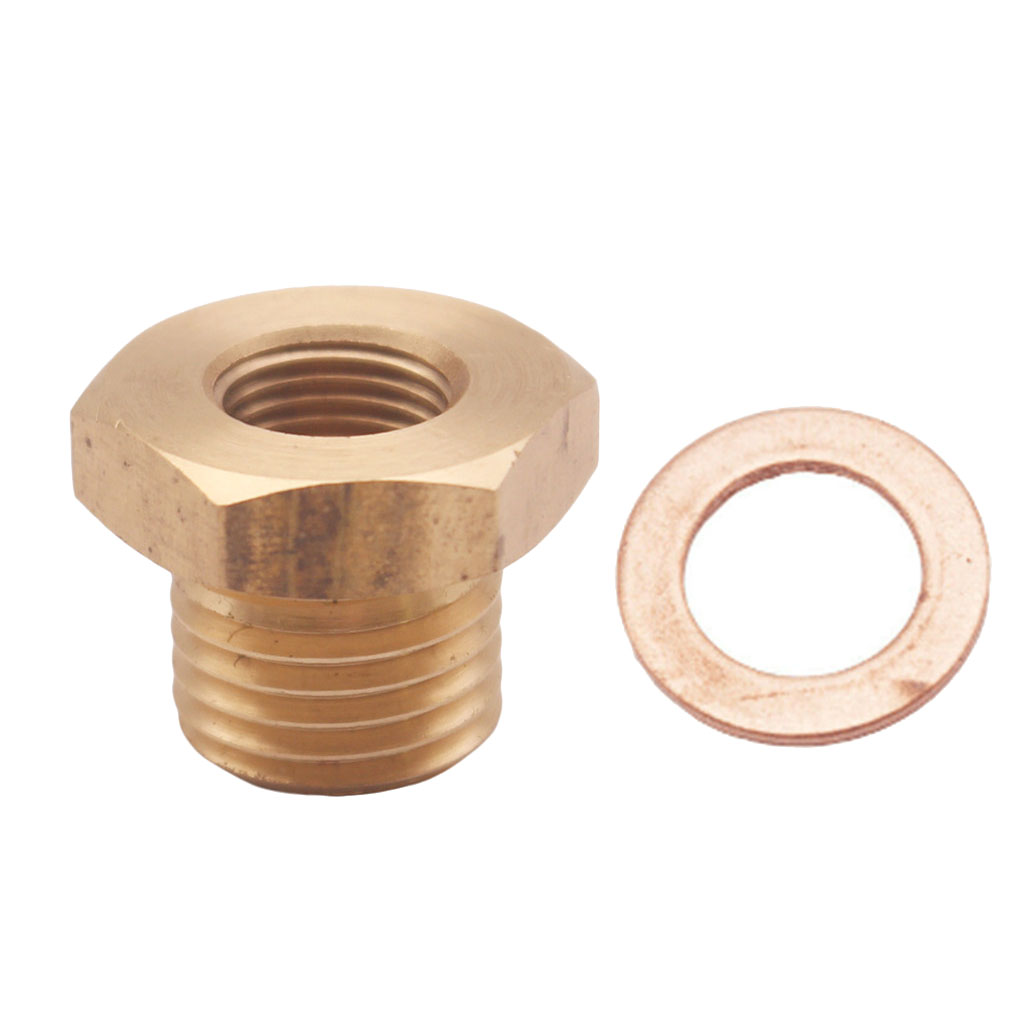 Pressure Temperature Gauge Sender Adapter 1/8