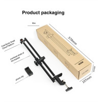 Подвесное настольное крепление с магнитным держателем для телефона с шаровой головкой 360 °