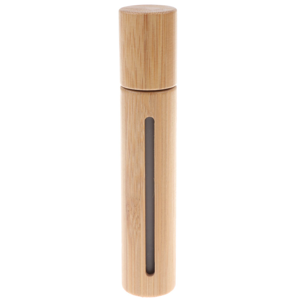 15 ml Roller Balls for Essential Oils - Small Empty Bamboo Roller Bottles Stainless Steel Ball