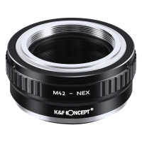 Переходное кольцо K & F CONCEPT M42-NEX для объектива M42 к NEX Pro E